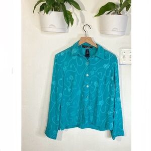 Crazy Horse Collection Embroidered Top